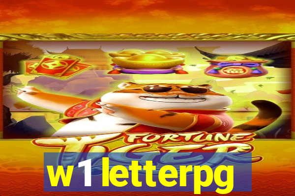 w1 letterpg